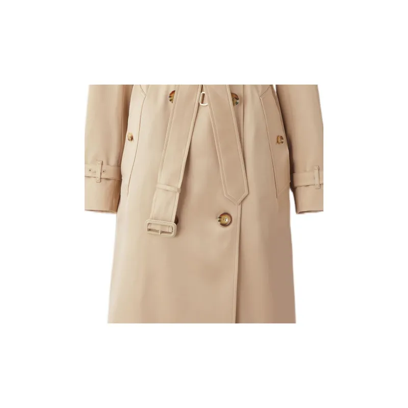 Burberry SS22 Trench Coat Women's Soft Yellow Umber-5
