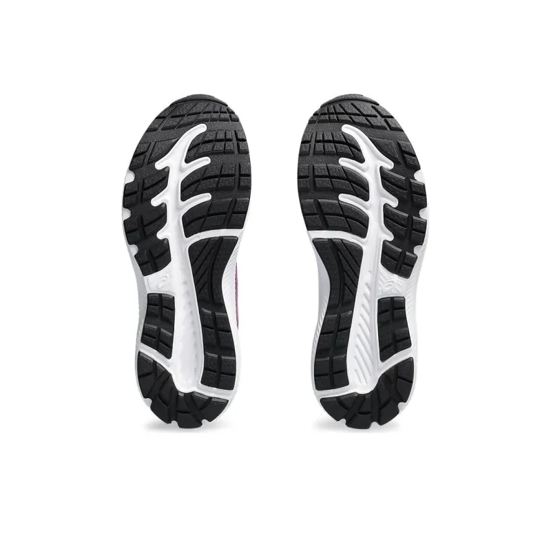 Asics Gel-Contend 8 Anti-Slip And Wear-Resistant Lightweight Low-Top Kids' Running Shoes Red Purple Teenagers-4