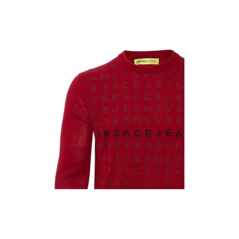 VERSACE Sweaters Men Red-2