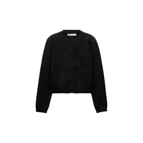 ZARA Jackets Women's Black