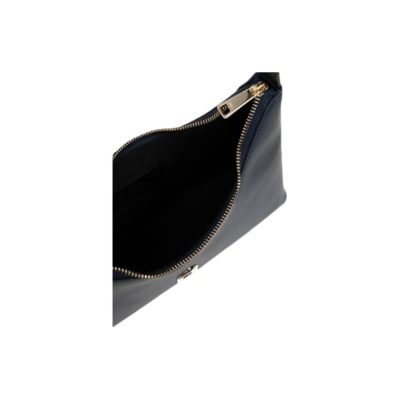 Furla Diamante Leather Handbag, Shoulder Bag Women's Marine Blue-4