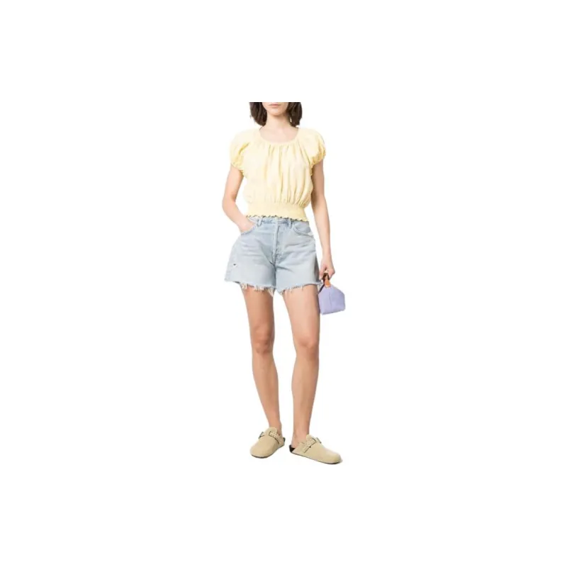 KENZO Shirts Women's Yellow-1