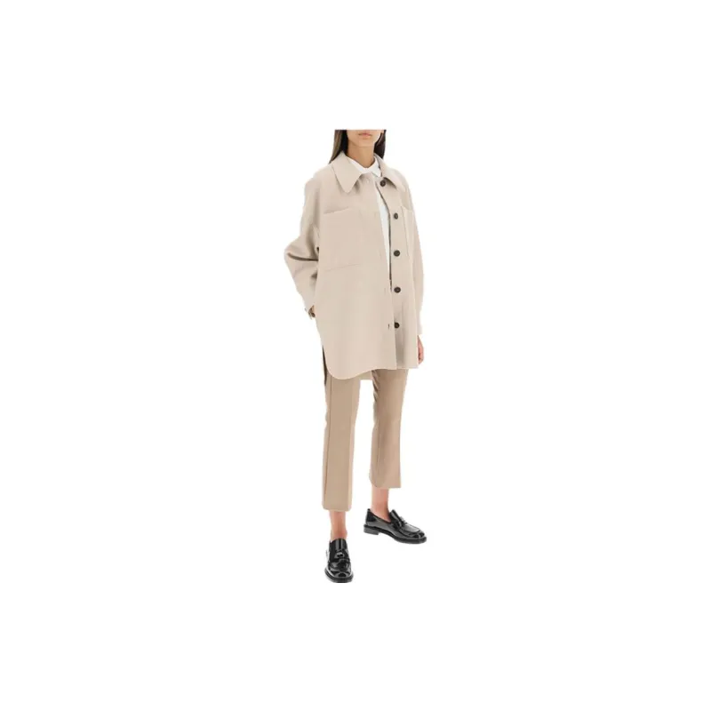 MaxMara Umanita Twill Cropped Trousers-1