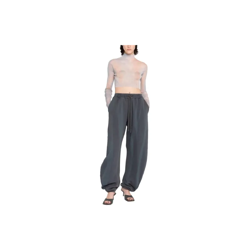 OFF WHITE Casual Pants Women's Dark Gray-1