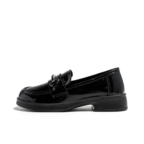 HUANQIU Loafers Women's Black