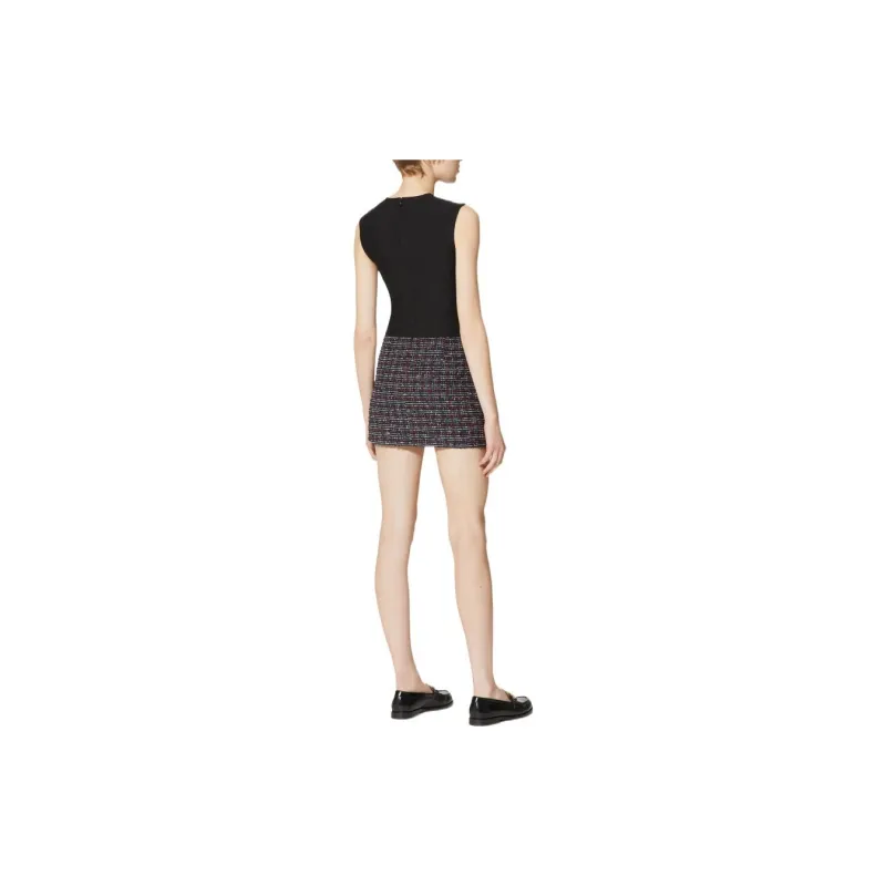 Valentino FW22 Sleeveless Dress Women's Black-3