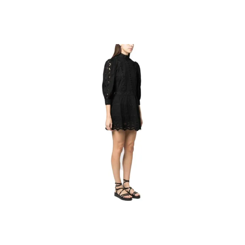 ALICE+OLIVIA Long-Sleeved Dresses Women's Black-3