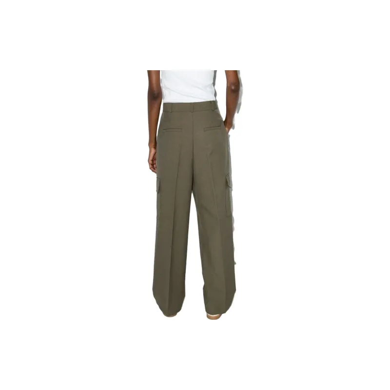 THE FRANKIE SHOP Cargo Pants Women's Green-2
