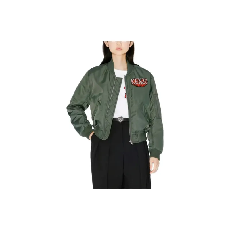 KENZO Jackets Women's Green-2