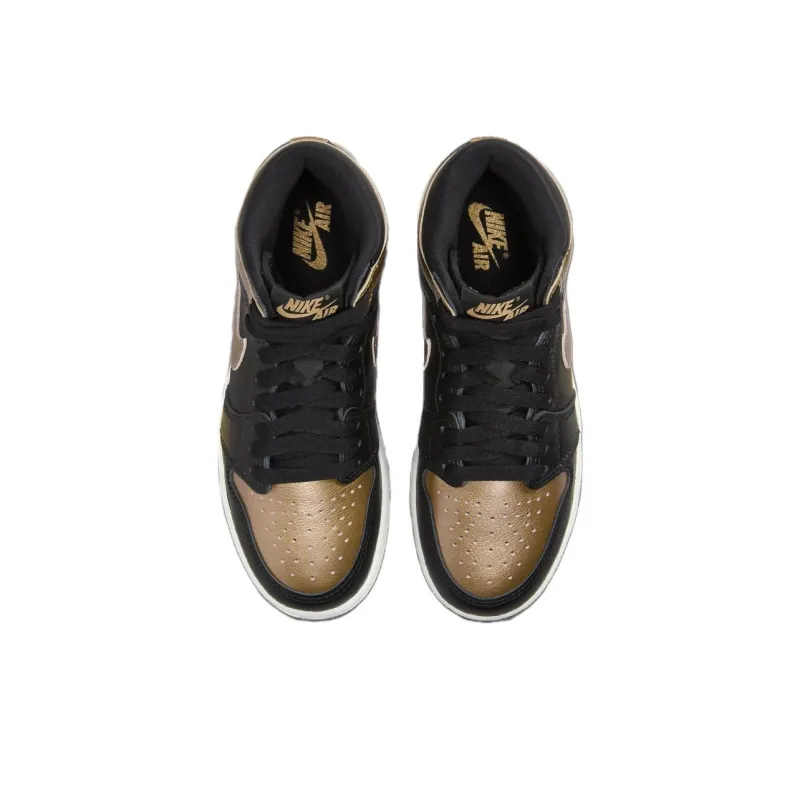 Jordan 1 Retro High OG Black Metallic Gold GS-3