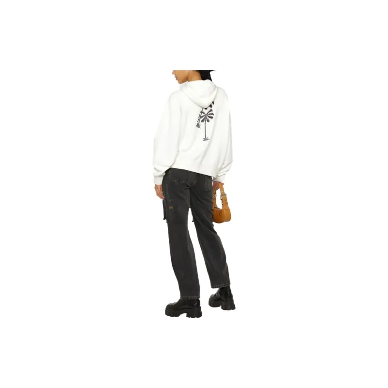 PALM ANGELS Graphic print Cotton Hoodie-3