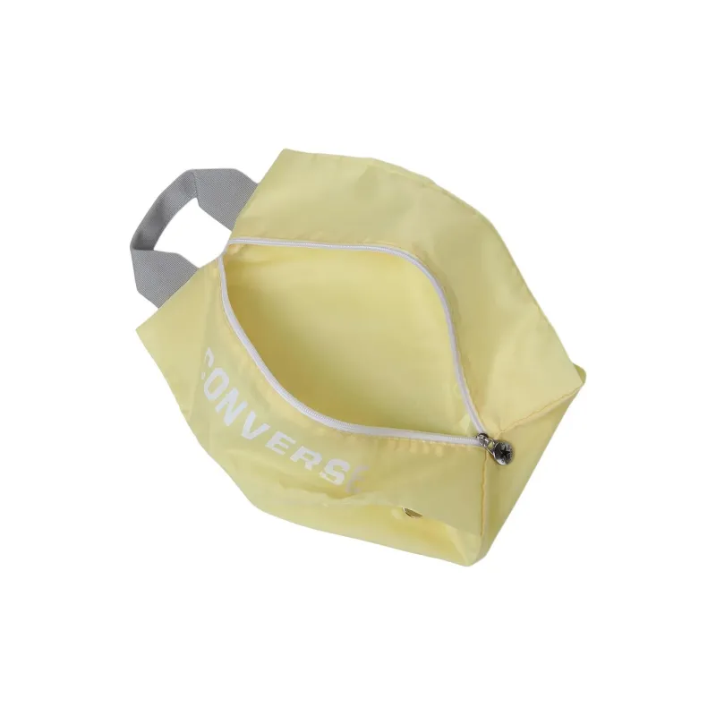 Converse Polyester Shoe Bag Storage Bag Small Size Unisex Light Yellow-3