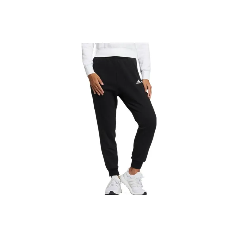 Adidas Knitted Sports Pants Women's Black-4