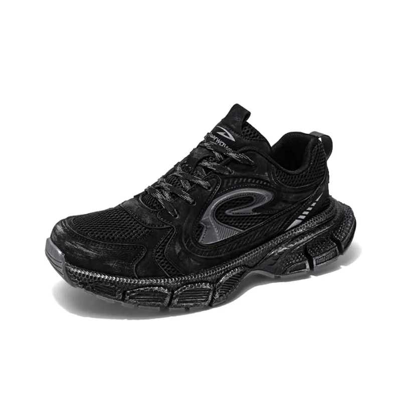 DEERWAY Cushioning Anti-Slip And Wear-Resistant Low-Top Chunky Sneakers Men's-12