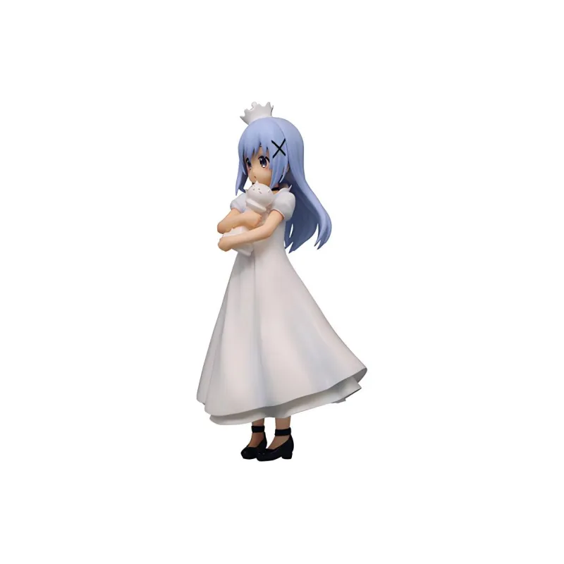 FURYU Chino Kafu Would You Like To Have Some Rabbits Today, Chess Queen, Figurines Bonus Gifts-3