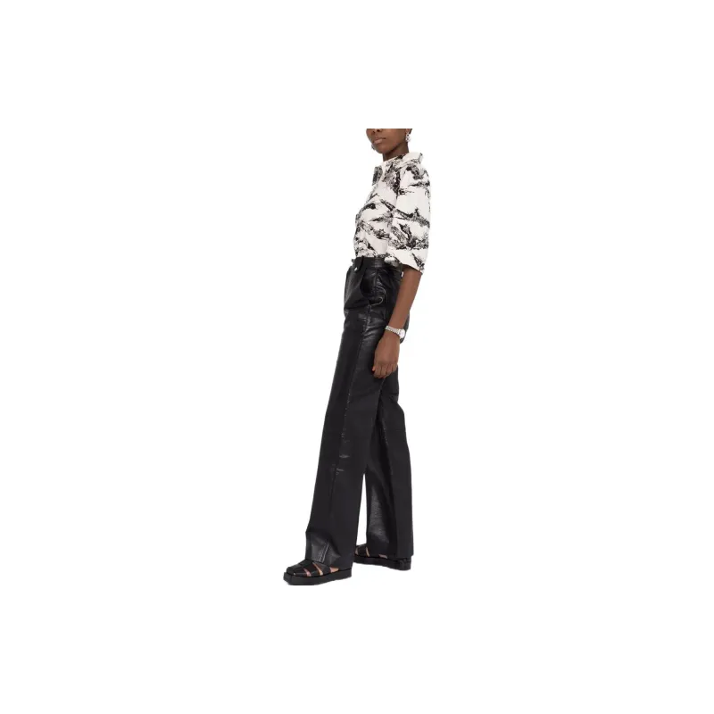 NANUSHKA Knitted Sweatpants Women's Black-3