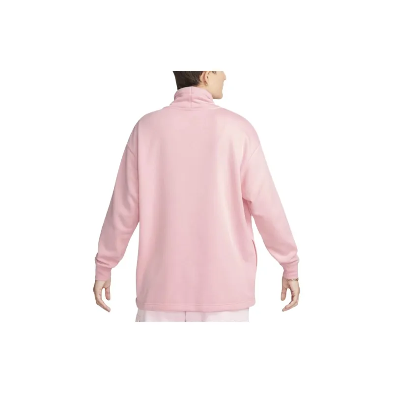 Nike Sportswear Club Fleece Sweatshirt Women's Medium Soft Pink-1