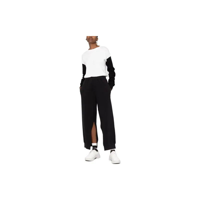 MM6 Maison Margiela Knitted Sweatpants Women's Black-Gift Box Set-1