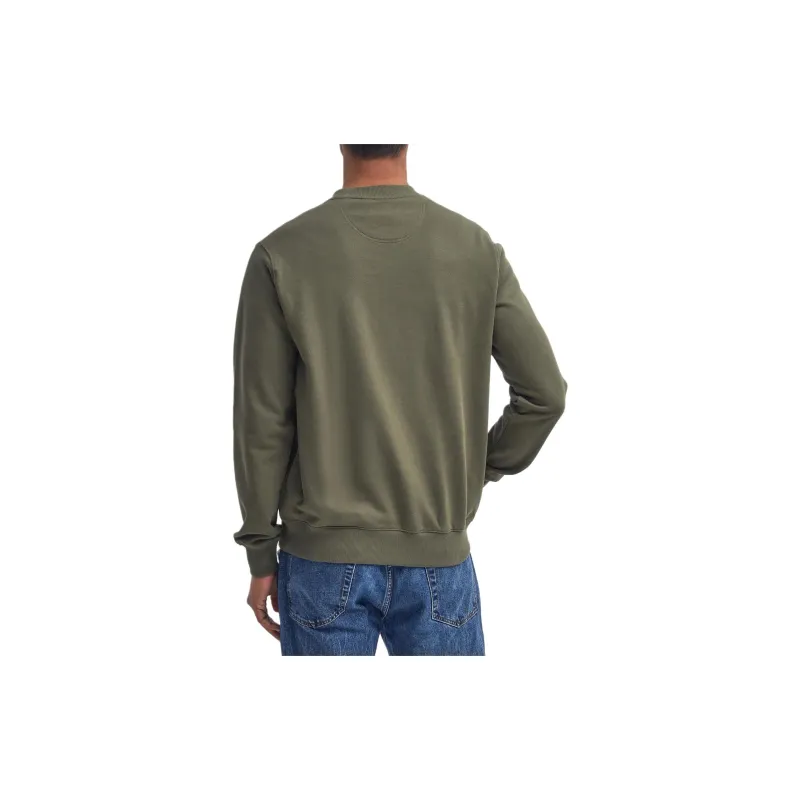 BARBOUR FW24 Sweatshirt Men's Olive Green-2