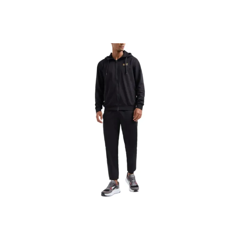 EMPORIO ARMANI EA7 FW24 Casual Sportswear Men's Black-3