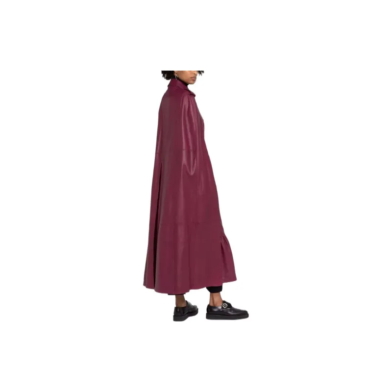 Valentino FW22 Trench Coat Women's Red-3