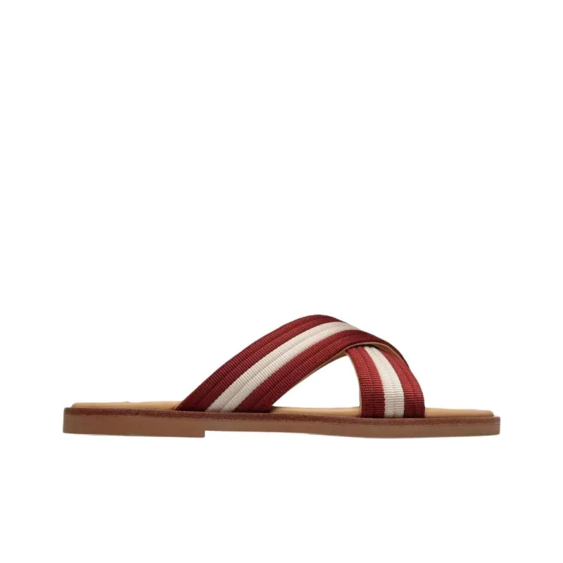 BALLY Glide Crossover-strap Sandals-1