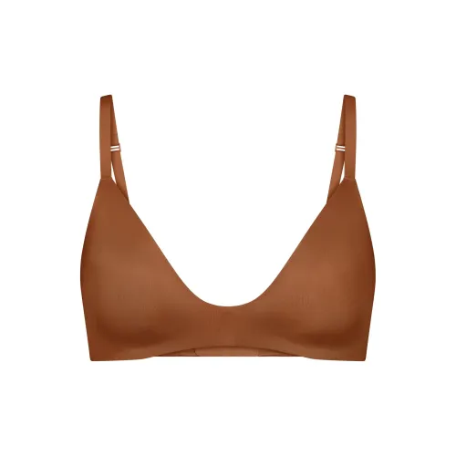 SKIMS WIRELESS FORM T-SHIRT DEMI BRA Bra Women's 1 Pack BRONZE/Bronze