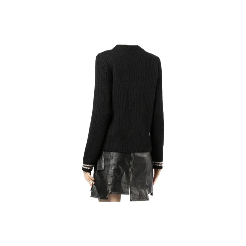 EMPORIO ARMANI SS22 Sweater Women's Black-2