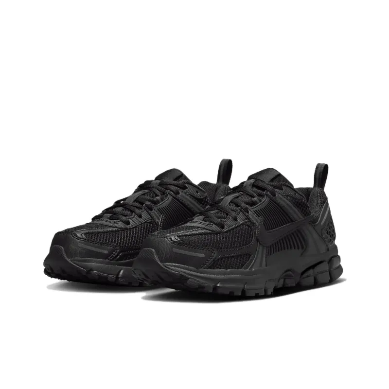 Nike Air Zoom Vomero 5 Anti Slip Wear Resistant Low Top Kids' Running Shoes Black Unisex-6