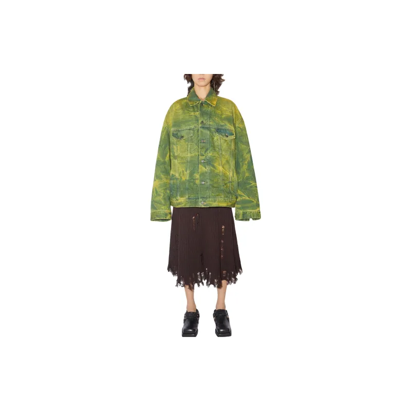Acne Studios Oversized Fit Denim Jacket Indigo Blue-2