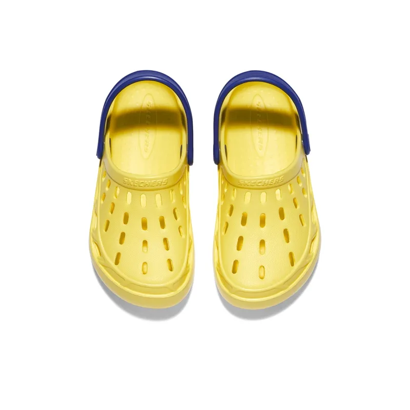 Skechers Waterproof And Breathable Children's Sandals Yellow Blue Teenagers-3