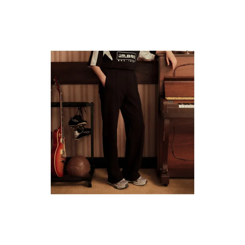 Umbro Casual Pants Women's Gaze Black-4