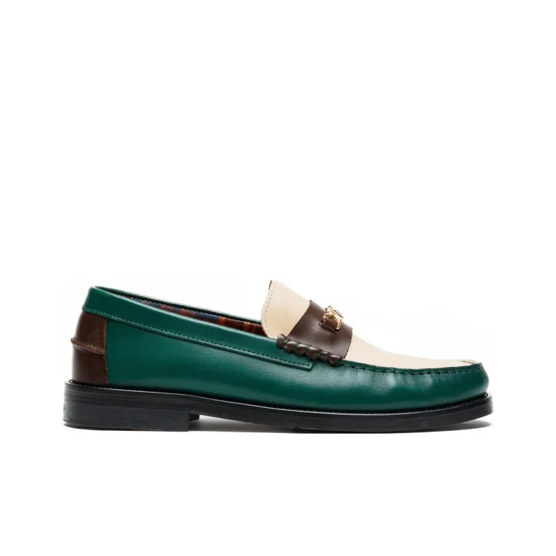 Naked Wolfe Roma Loafers Men's Green-1