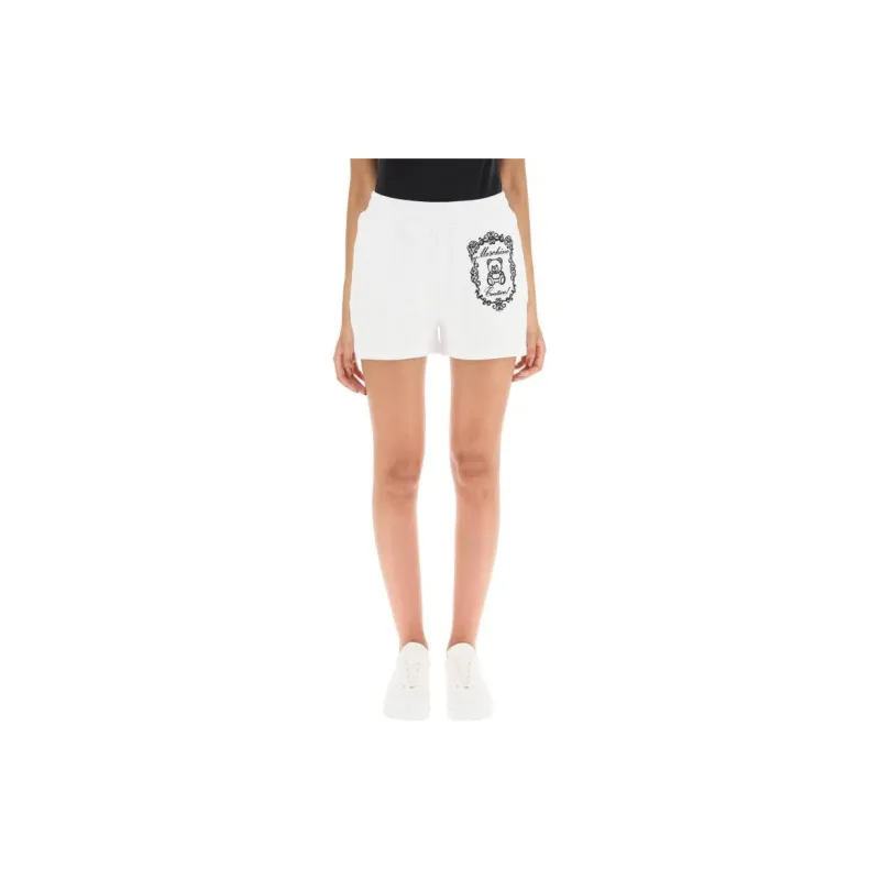 MOSCHINO Casual Shorts Women's White-1