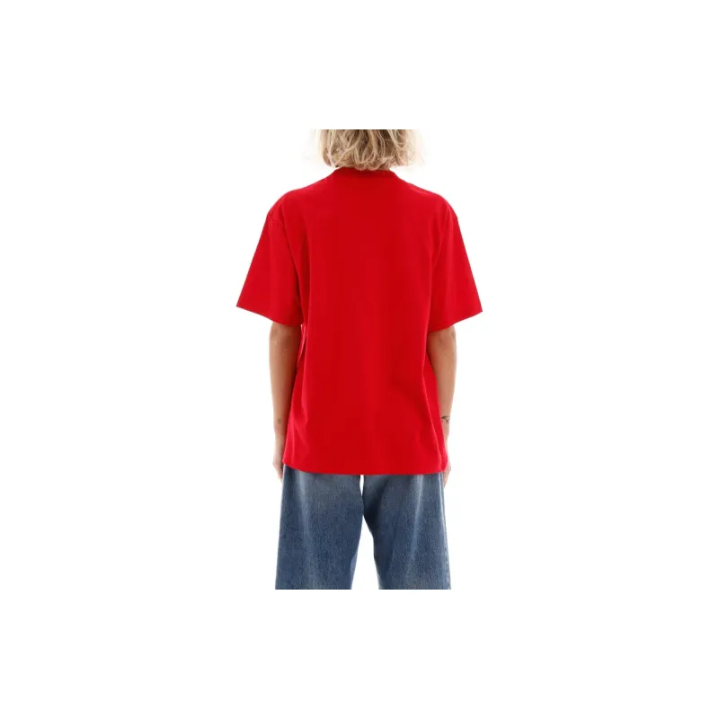 Balenciaga T-Shirt Women's Red Regular Fit-3