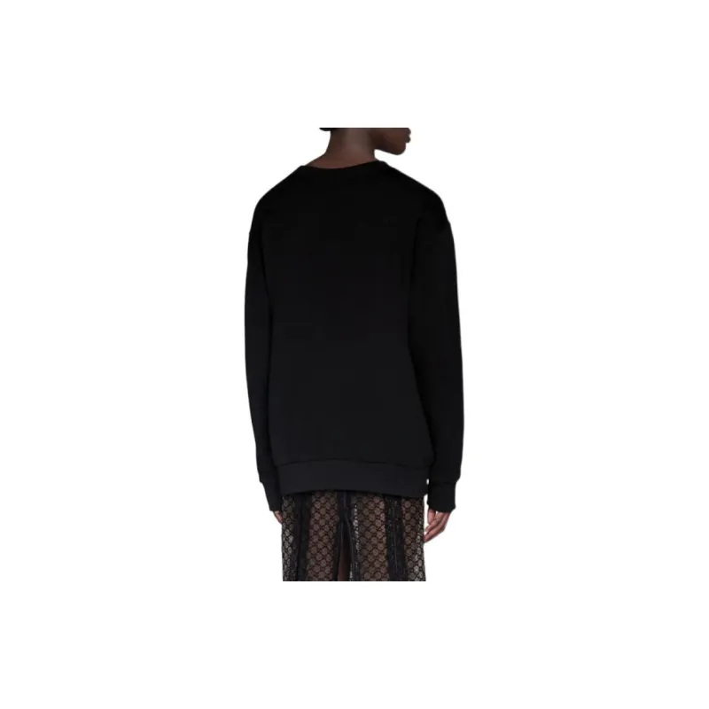 GUCCI X The North Face Cotton Sweatshirt Black/Multicolor-3