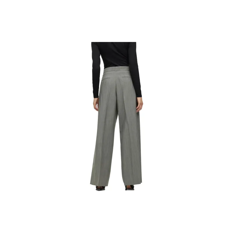 HUGO BOSS High-waist Flared Trousers-3