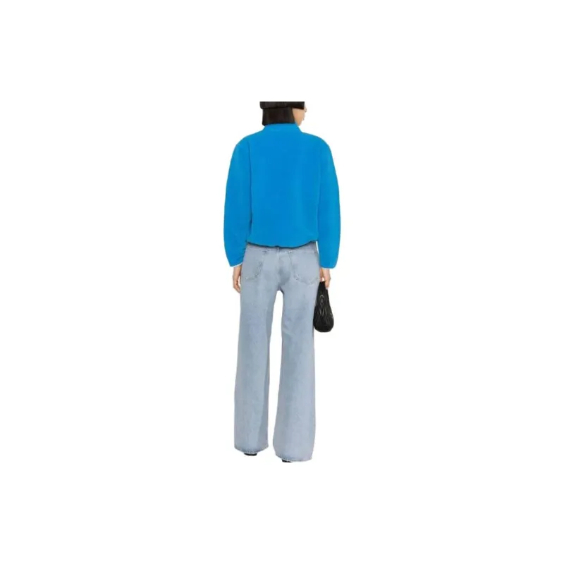 SPORTY & RICH Sweatshirts Women's Blue-2