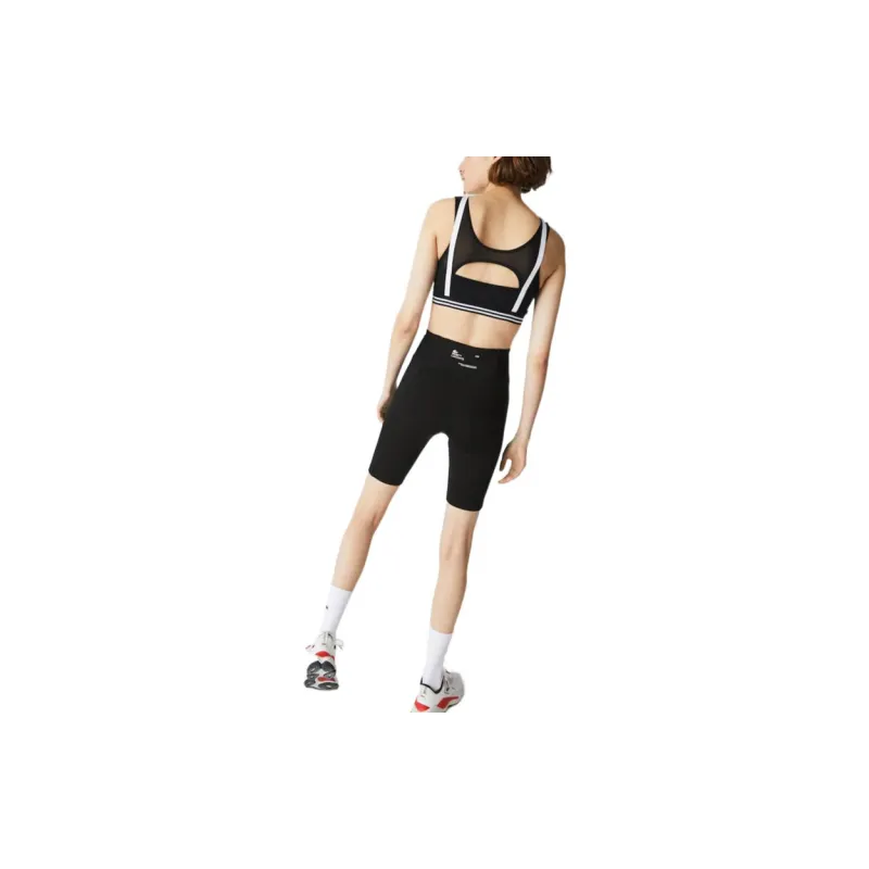 LACOSTE Sports Shorts Women's Black-4