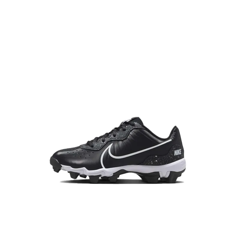 Nike Alpha Huarache 4 Anti Slip Wear Resistant Kids' Training Shoes Black White Kids'-0