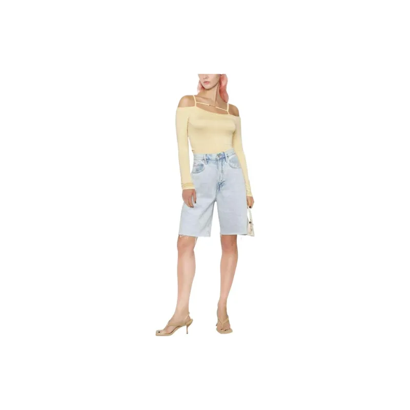 Jacquemus Le Sierra Off shoulder Top-1