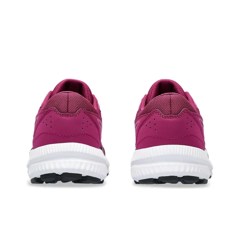 Asics Gel-Contend 8 Anti-Slip And Wear-Resistant Lightweight Low-Top Kids' Running Shoes Red Purple Teenagers-3