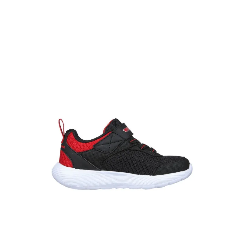Skechers Arch Fit Cushioning Wear-Resistant Low-Top Kids' Running Shoes Black Red Kids'-1