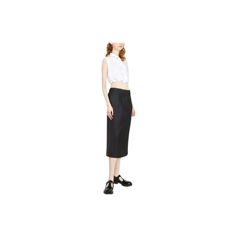 PRADA Crop Tops Women's White-4
