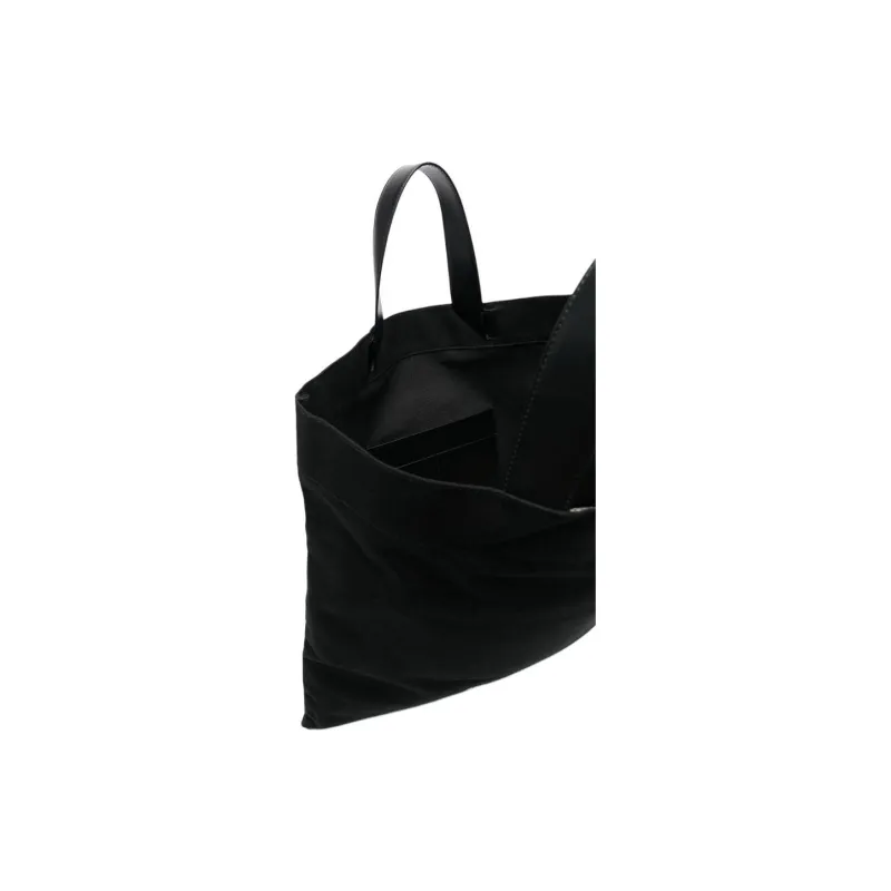 JIL SANDER Logo Printed Top Handle Bag-5