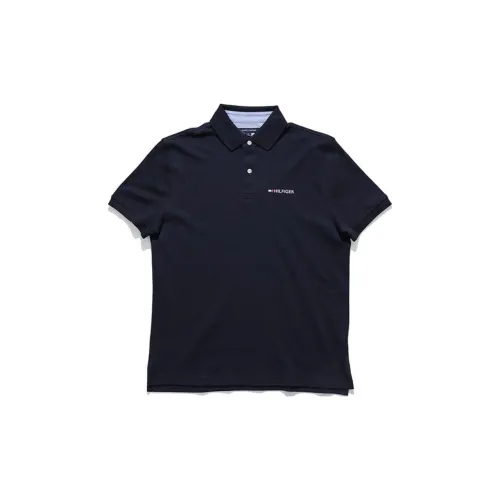 Tommy Hilfiger Polo Shirts Men Dark Blue