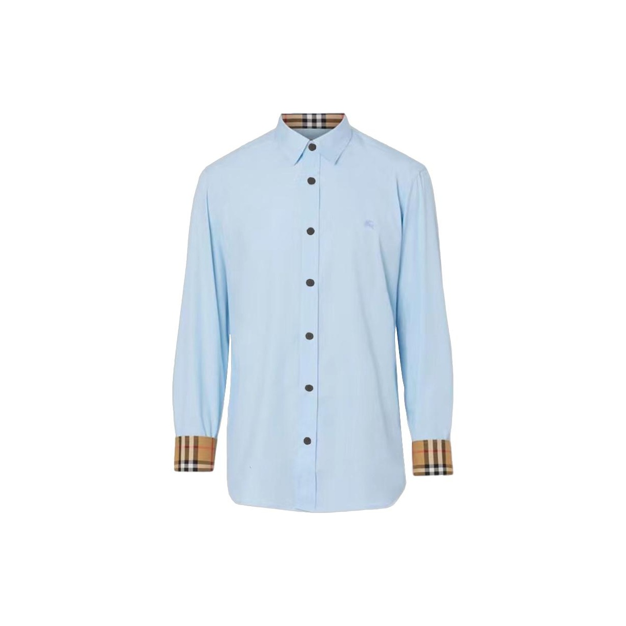 Burberry William Dress Shirt Pale Blue outlet XXL