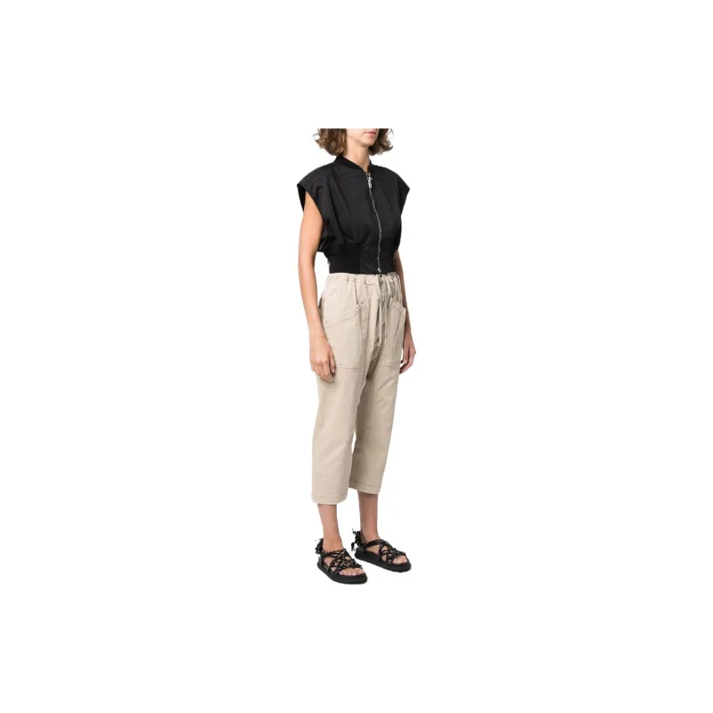 RICK OWENS Babel Tatlin Sleeveless Bomber Jacket-3