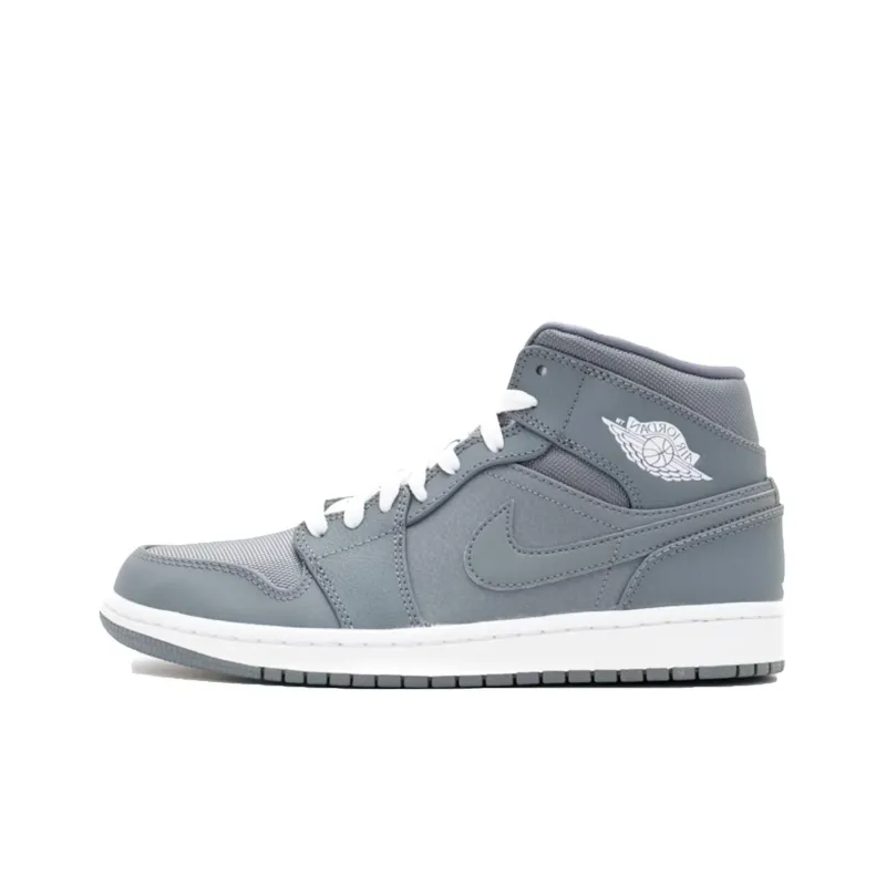 Air Jordan 1 Mid Retro 'Cool Grey'-0
