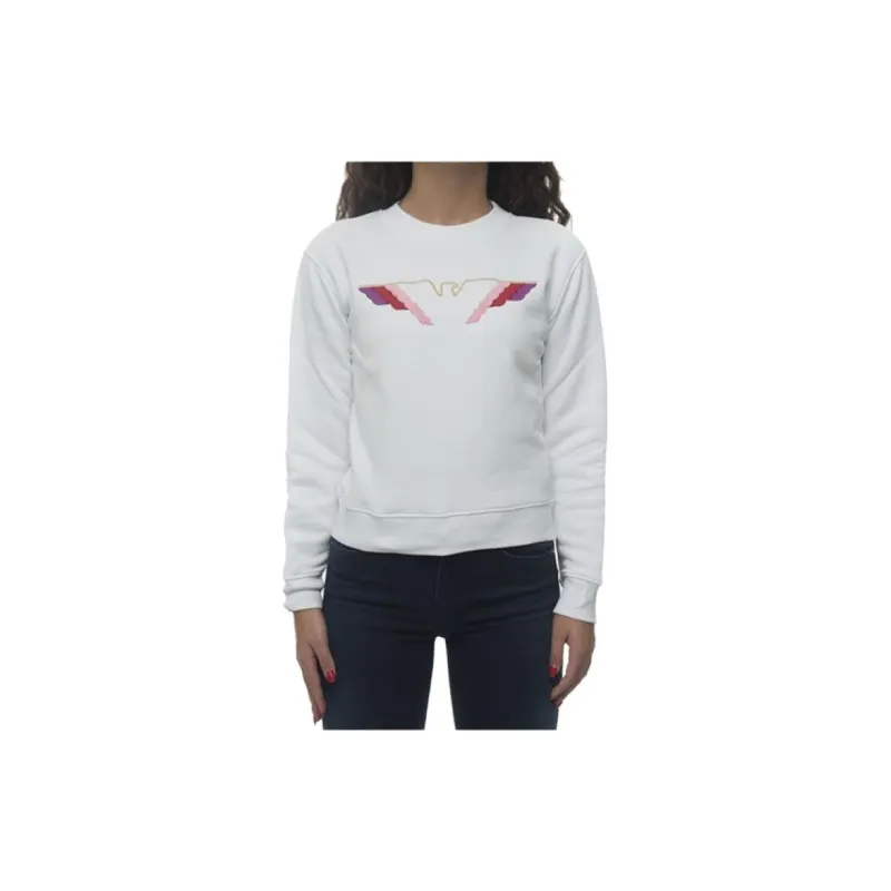 EMPORIO ARMANI Sweatshirts Women's White-5